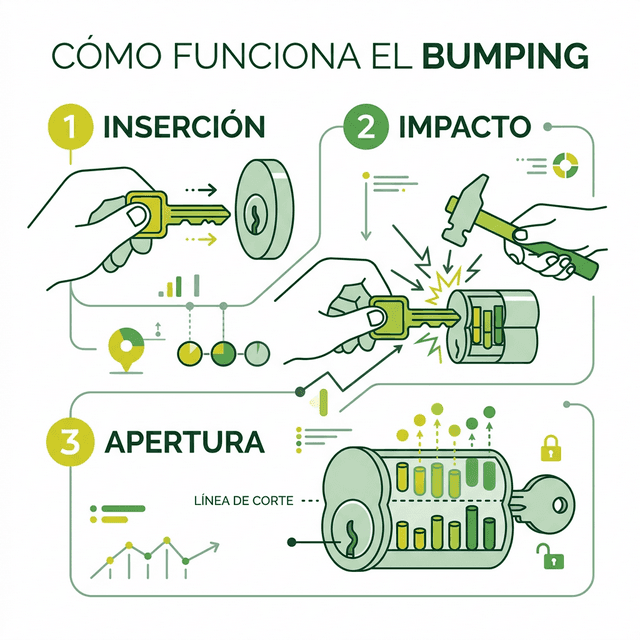 Infografía: Cómo funciona el Bumping - Paso a paso